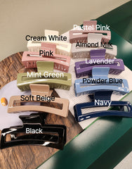 Daily Styling Hair Clip 13cm - 10 colors