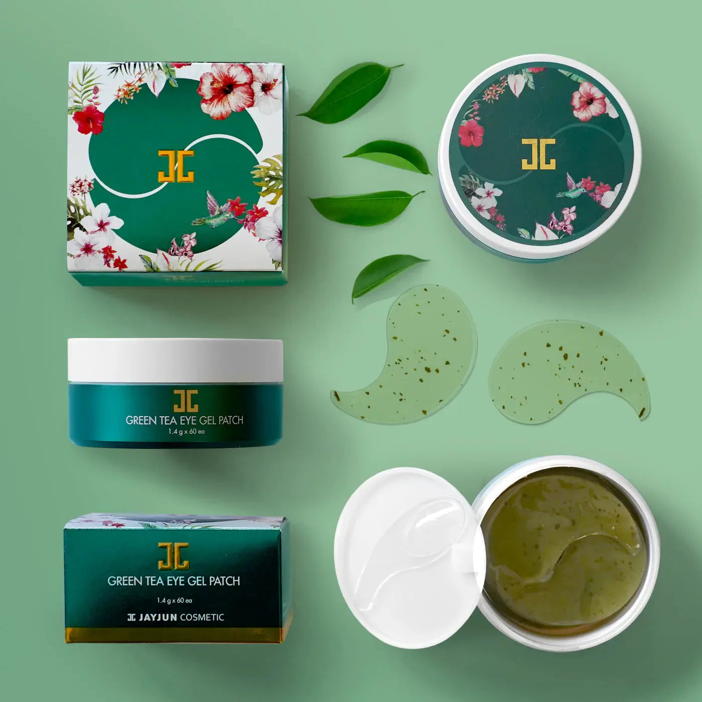 Green Tea Eye Gel Patch Jar 60ea JAYJUN