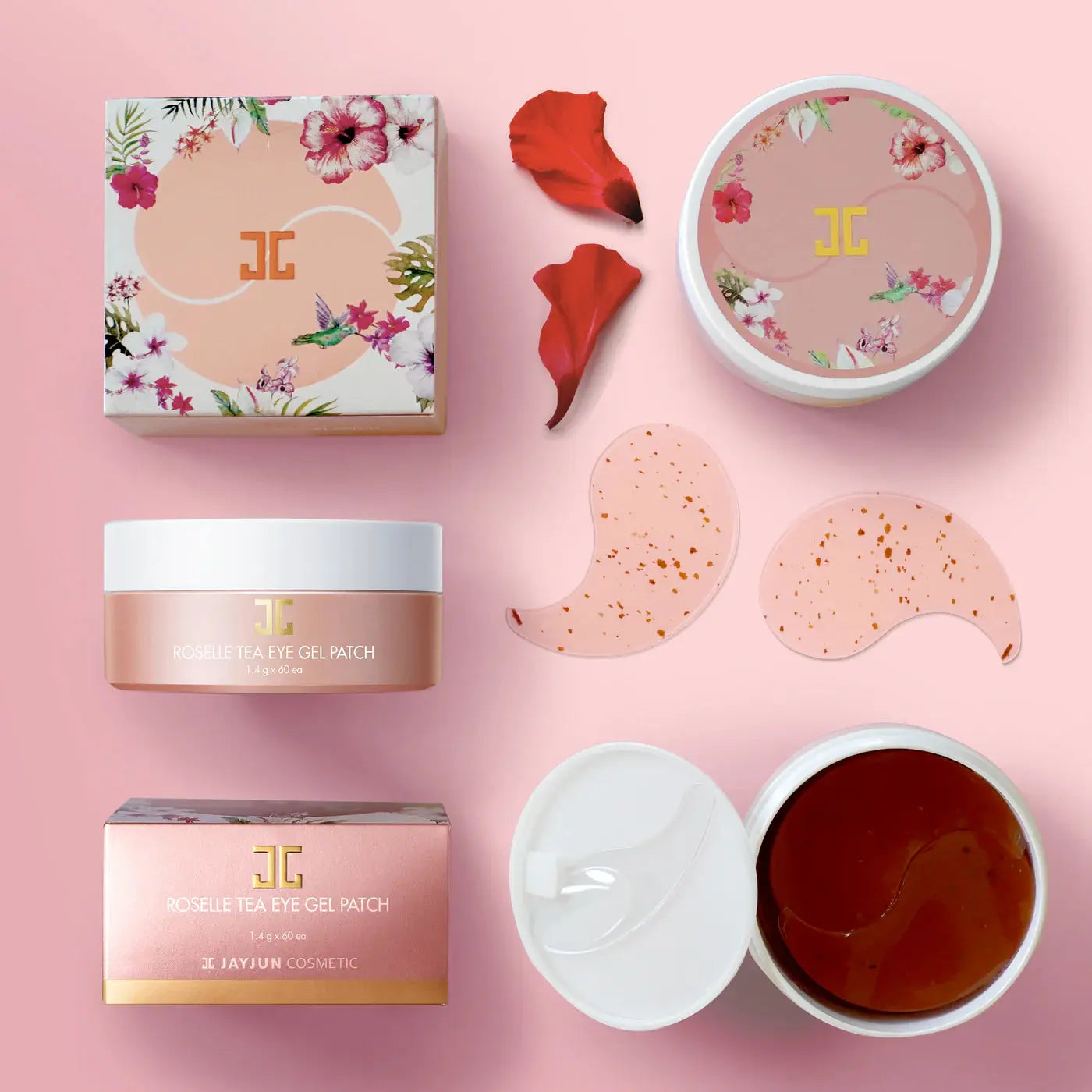 Roselle Tea Eye Gel Patch Jar 60ea JAYJUN
