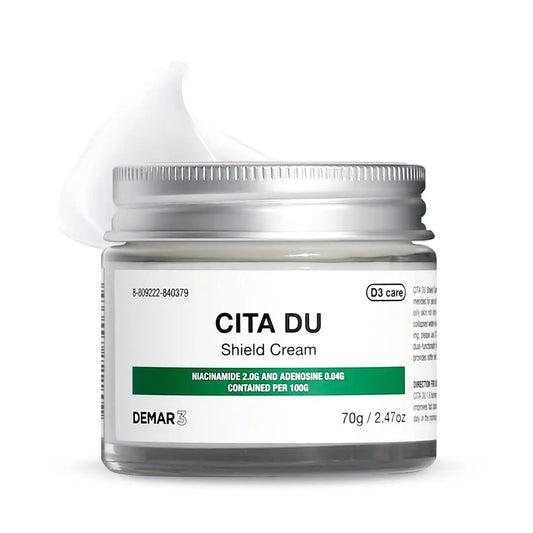 CITA DU SHIELD CREAM for oily and troubled, acne skin DEMAR3