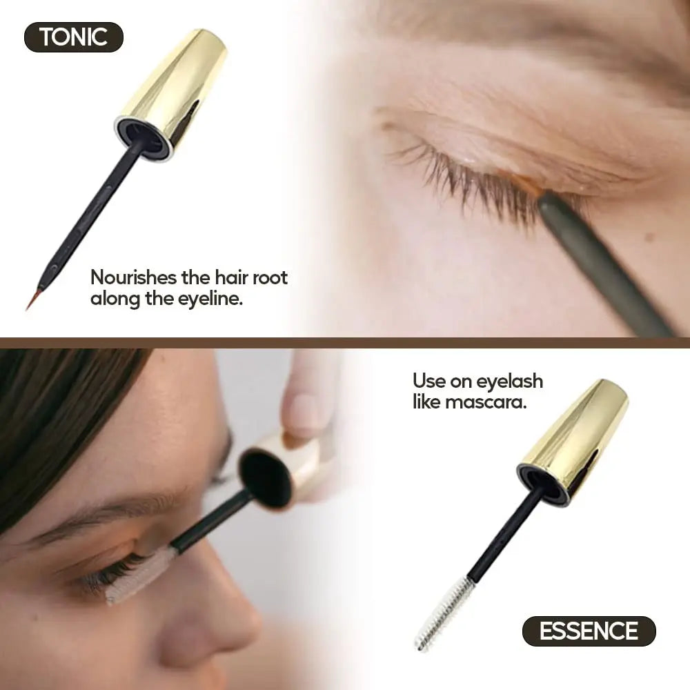 BAGEL Premium Eyelash Growth Serum Tonic 8ml + Essence 10ml Set BAGEL