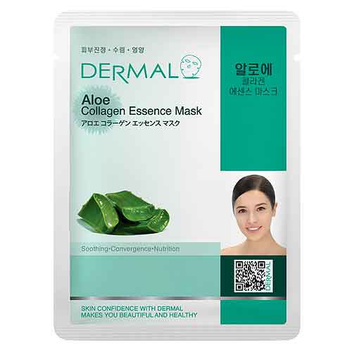 Aloe Collagen Essence Mask 23g DERMAL