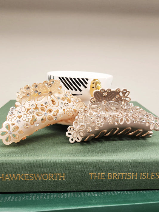 Auréa Swarovski Crystals Hair Clip 11 cm -2colors WEshine