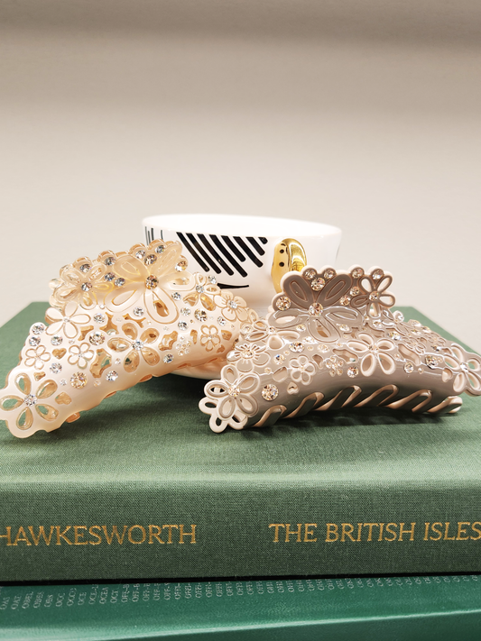 Auréa Swarovski Crystals Hair Clip 11 cm -2colors