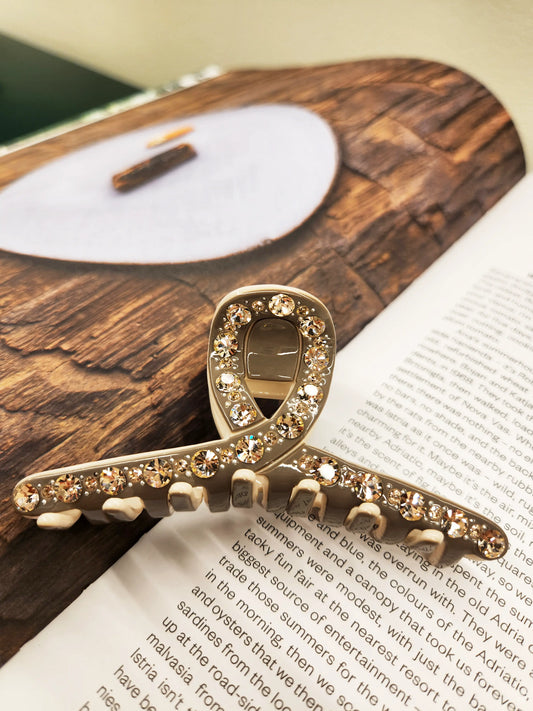 Aurielle Swarovski Crystals Hair Clip 10cm WEshine