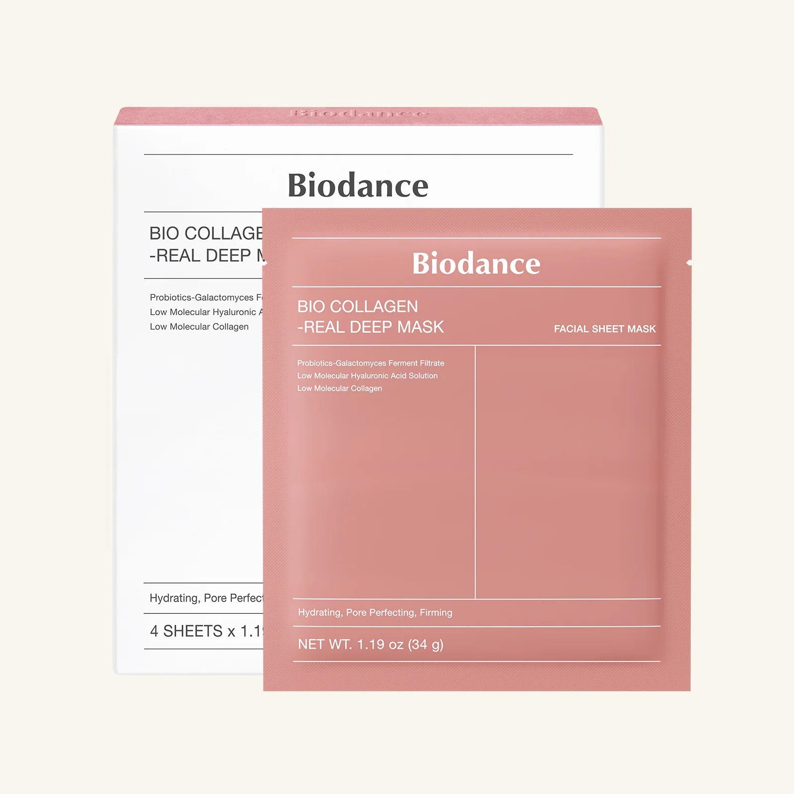 Bio-Collagen Real Deep Mask 4pcs BIODANCE