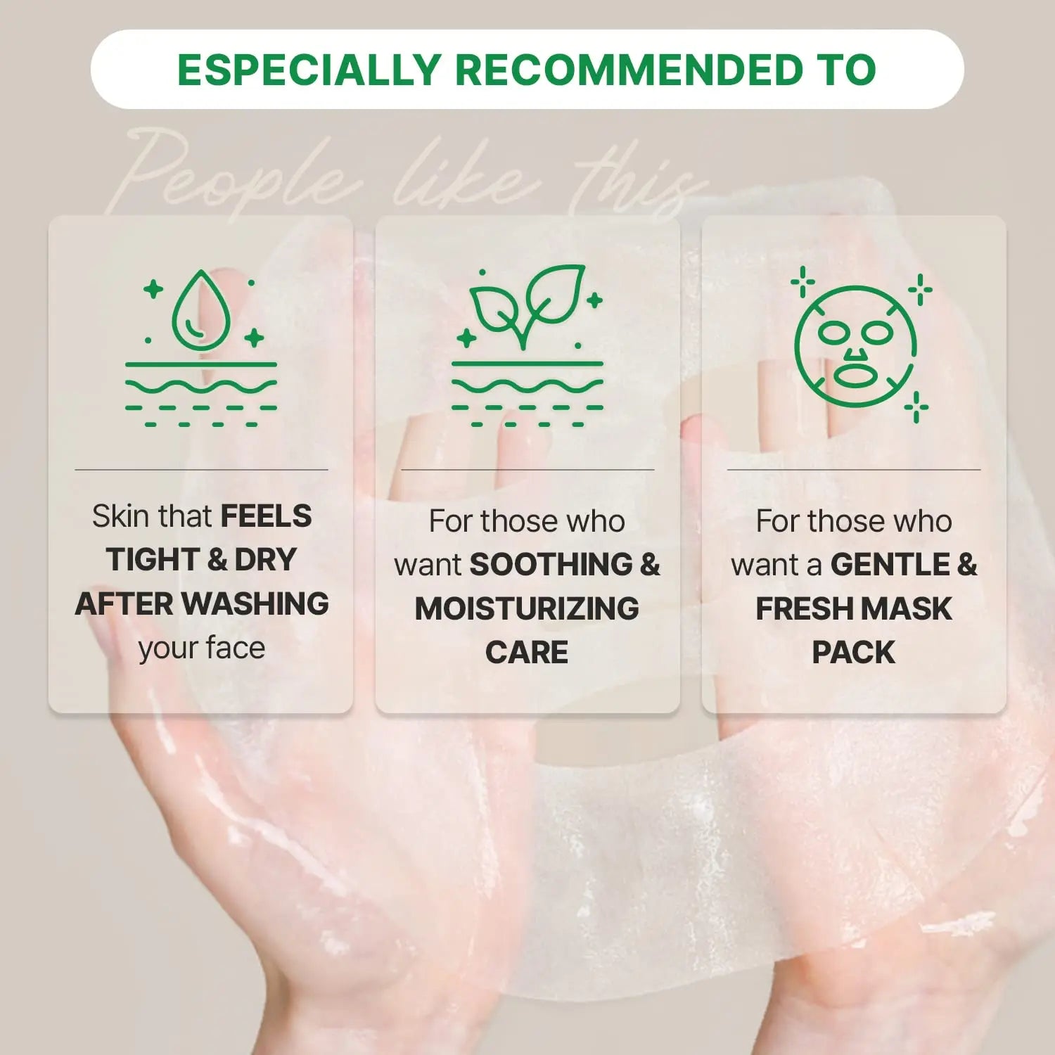 CICAPLUS Facial Mask UGARDEN