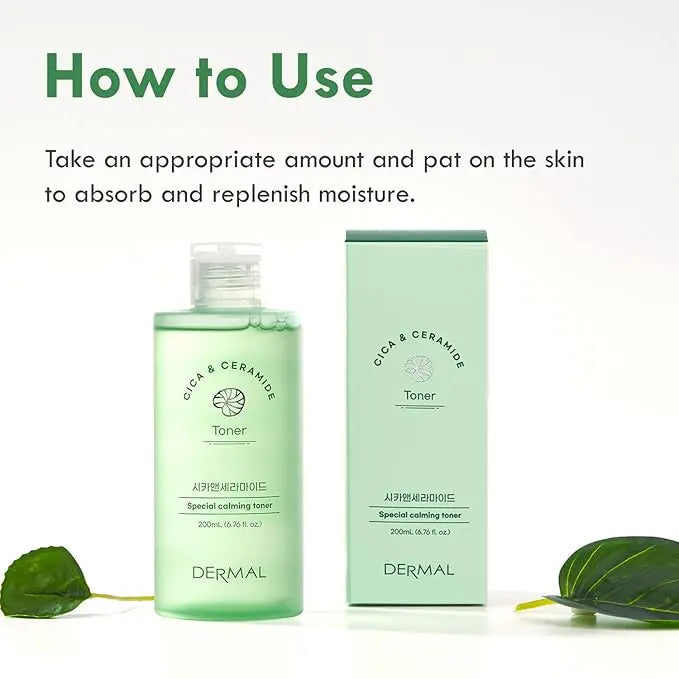 CICA & CERAMIDE Toner 200ml DERMAL