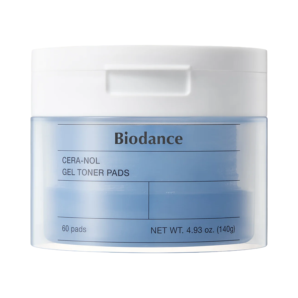 Cera-nol Gel Toner Pads 60ea BIODANCE