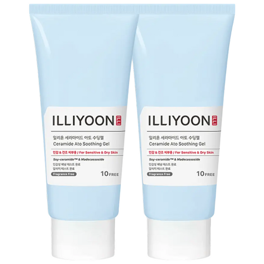 Ceramide Ato Soothing gel Duo Set (2 x 175ml) ILLIYOON