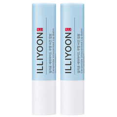 Ceramide Unscented Vegan Lip Balm Duo Set ILLIYOON