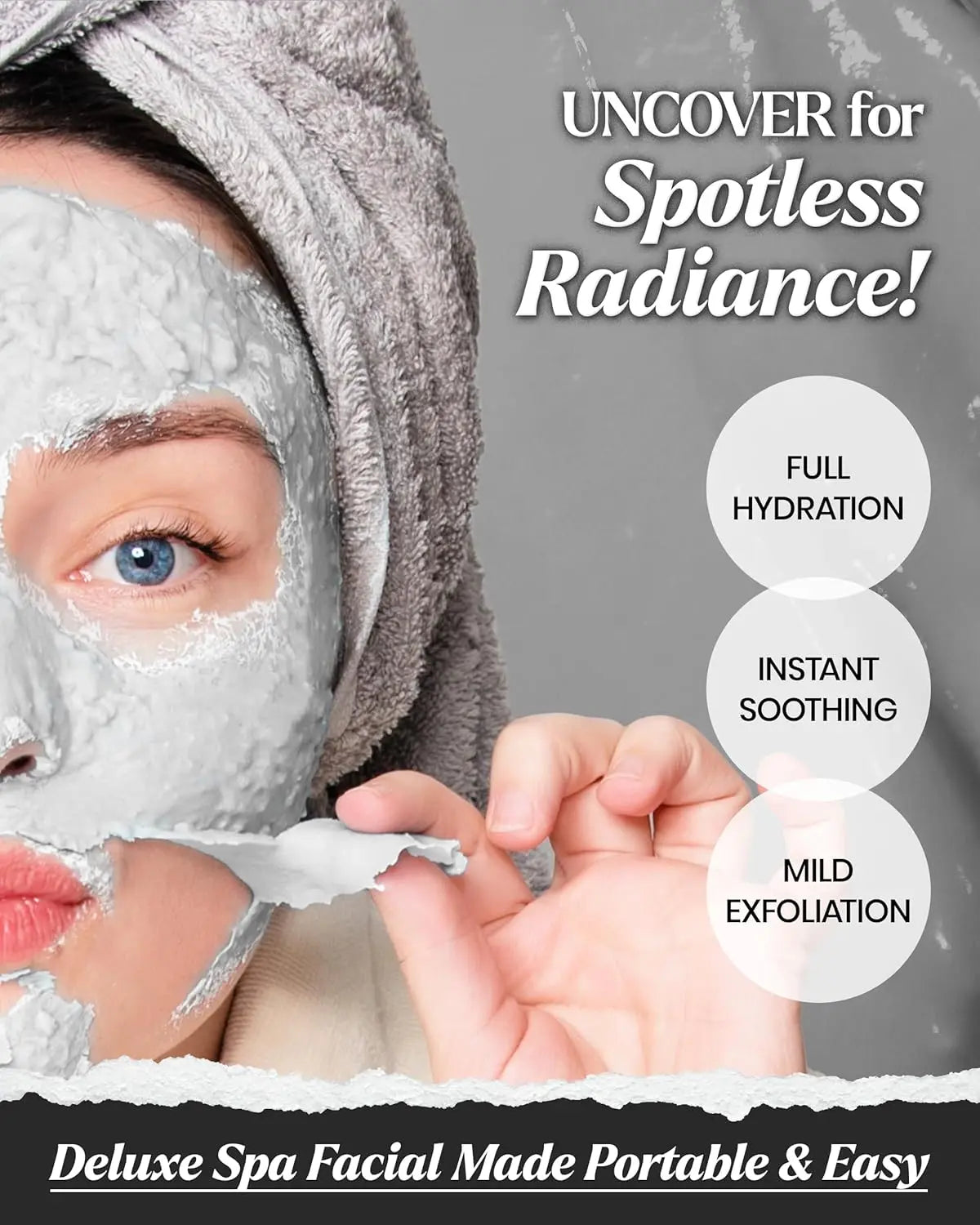 Charcoal Modeling Mask Cup Pack 28g LINDSAY