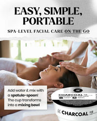 Charcoal Modeling Mask Cup Pack 28g LINDSAY