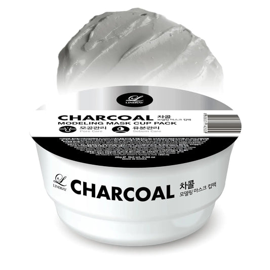 Charcoal Modeling Mask Cup Pack 28g LINDSAY