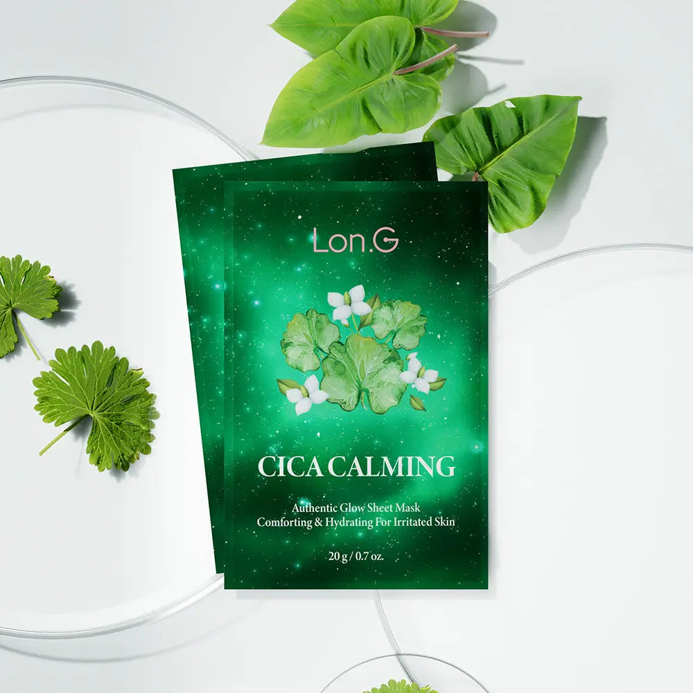 Cica Calming Authentic Glow Sheet Mask Lon.G