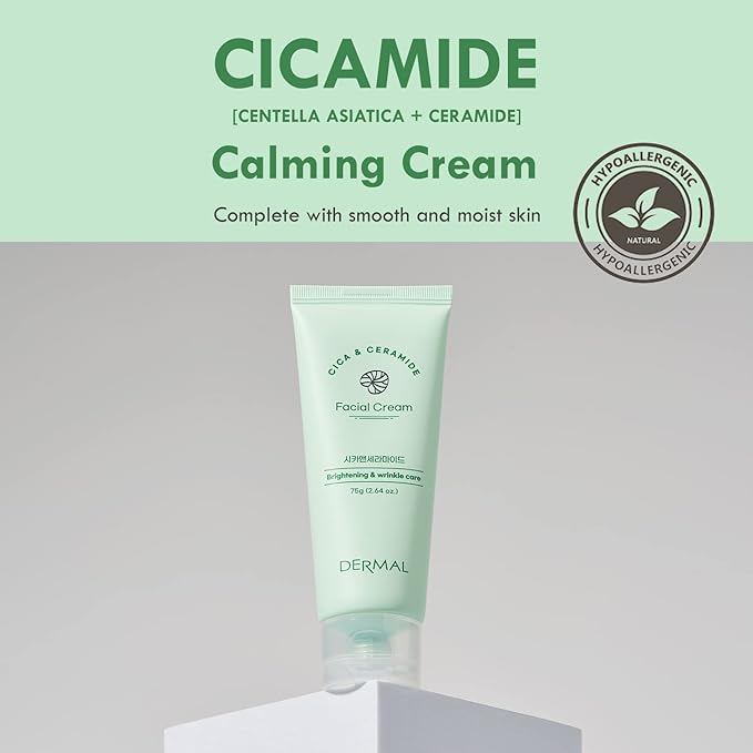 Cica Ceramide Facial Cream 75ml DERMAL