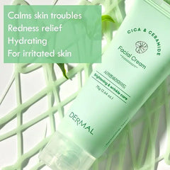 Cica Ceramide Facial Cream 75ml DERMAL