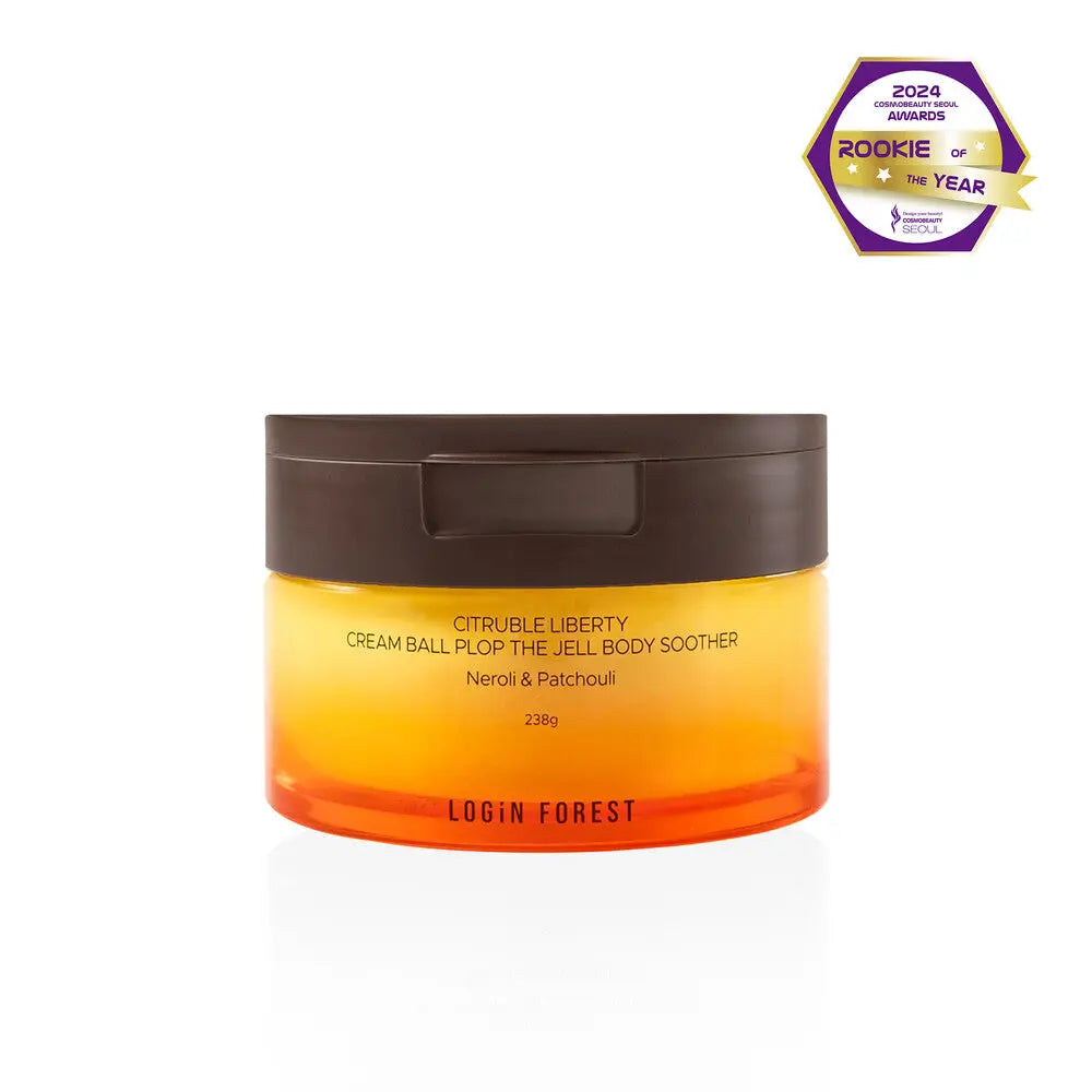 Citruble Liberty Cream Ball Plop The Jell Body Soother 238g LOGiN FOREST