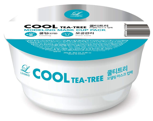 Cool Tea Tree Modeling Mask Cup Pack 28g