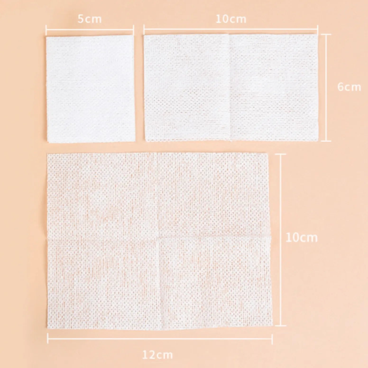 Cotton Gauze Pad 100stk WEshine