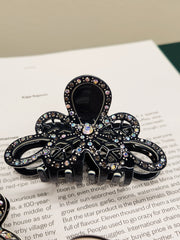 Crystal Butterfly Hair Clip 8 cm -5 colors WEshine