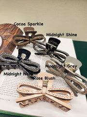 Crystal Ribbon Hair Clip 11 cm -5 colors WEshine