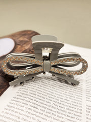 Crystal Ribbon Hair Clip 11 cm -5 colors WEshine