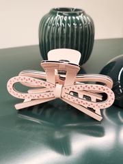 Crystal Ribbon Hair Clip 11 cm -5 colors