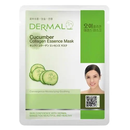 Cucumber Collagen Essence Mask 23g DERMAL