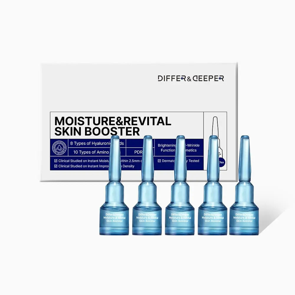 Revital Boost Kit – PDRN Ampulle + MTS Roller DIFFER & DEEPER