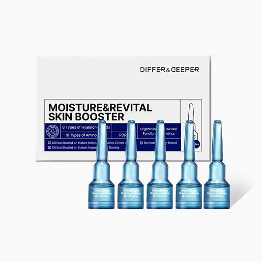 Revital Boost Kit – PDRN Ampulle + MTS Roller DIFFER & DEEPER