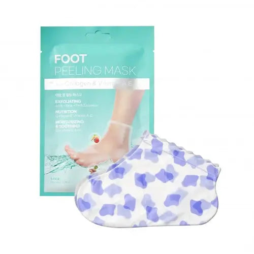 Foot Peeling Mask- Exfoliating AHA BHA PHA Foot Care DERMAL
