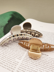 Diora Swarovski Crystals Hair Clip 9.5cm - 3 colors