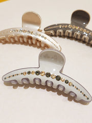 Diora Swarovski Crystals Hair Clip 9.5cm - 3 colors WEshine