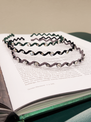 Elegant Swarovski Crystal Hairband - 3 colors