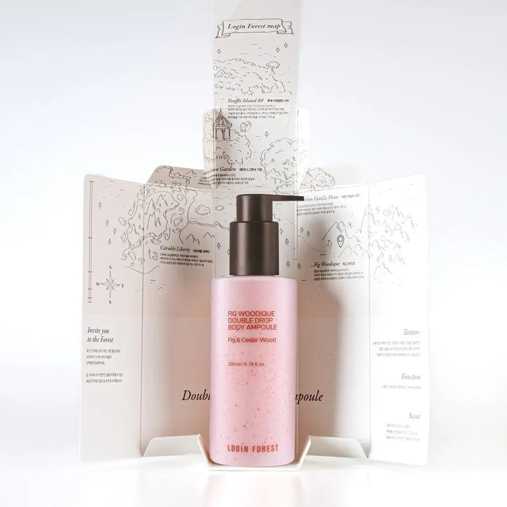 Fig Woodique Double Drop Body Ampoule Lotion 200ml LOGiN FOREST