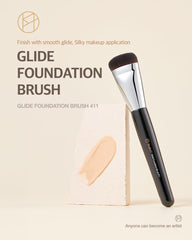 Flat Foundation Brush for Liquid Makeup