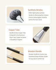 Flat Foundation Brush for Liquid Makeup