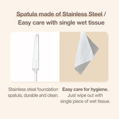 Foundation Spatula Made of Stainless Steel