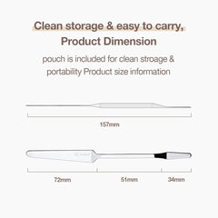 Foundation Spatula Made of Stainless Steel