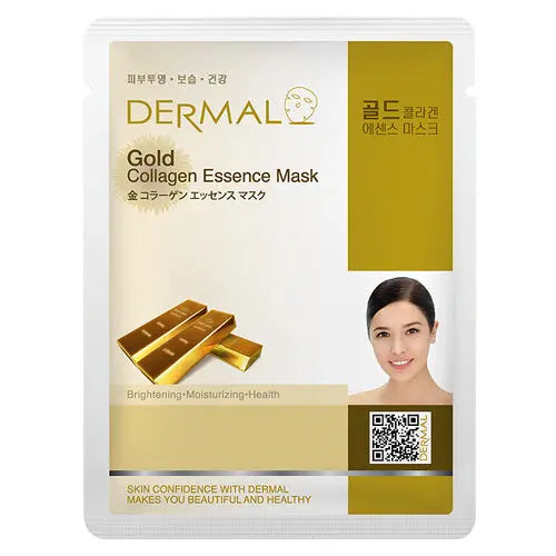Gold Collagen Essence Face Mask 23g DERMAL