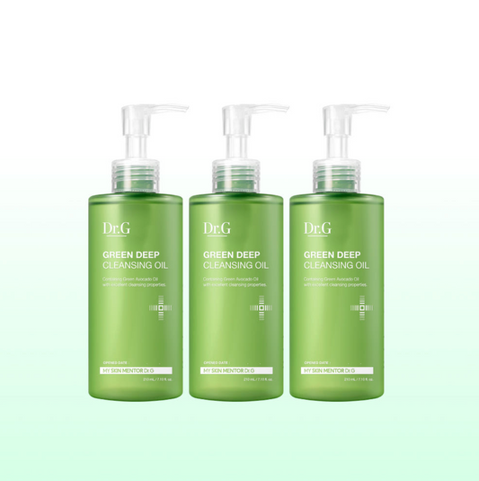 Green Deep Cleansing Oil Triple Set (3 x 210ml) Dr.G