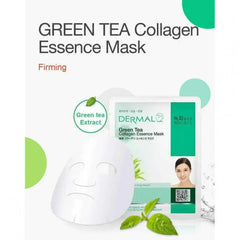 Green Tea Collagen Essence Mask 23g DERMAL
