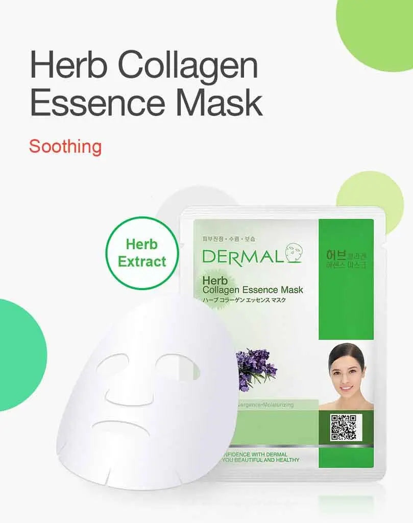 Herb Collagen Essence Mask 23g DERMAL
