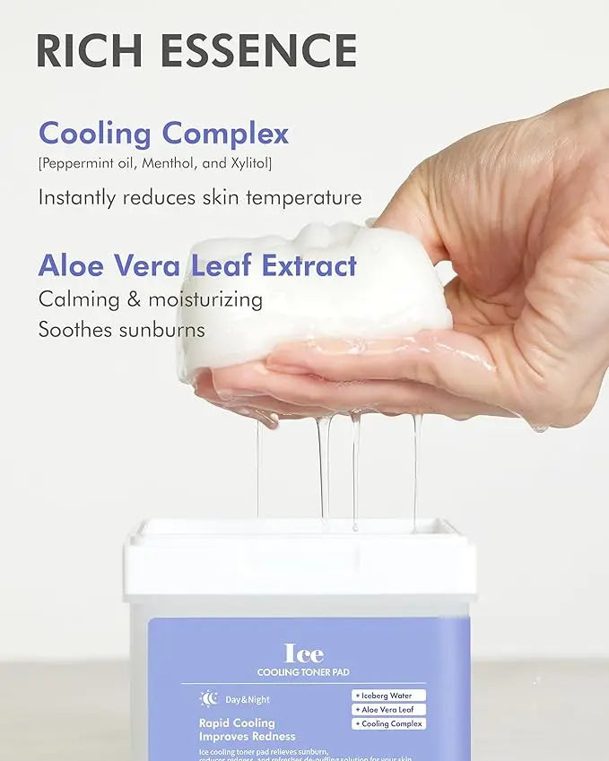 Cooling Toner Pad 120stk DERMAL