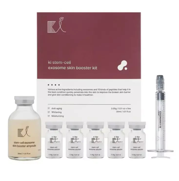 Stem-Cell Exosome PDRN Skin Booster Kit x 2 Bundle Set KI COSMETICS