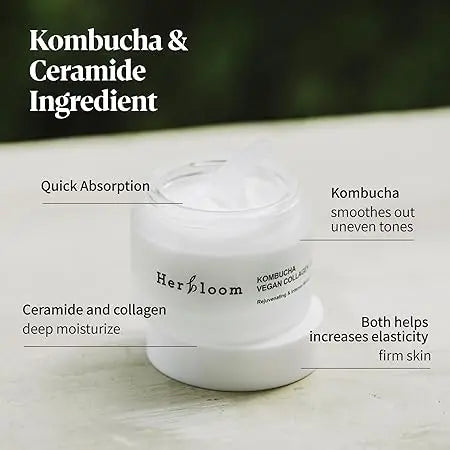 Vegan Kombucha Collagen Cream 50ml Herbloom