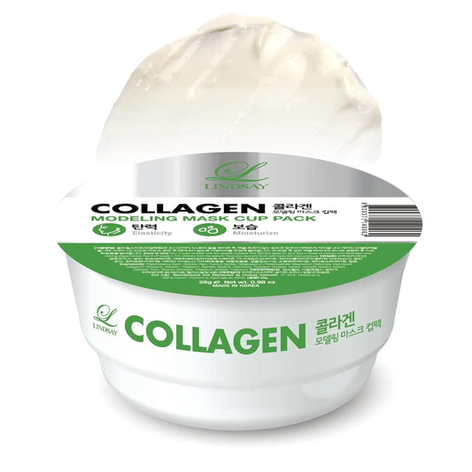 Collagen Modeling Mask Cup Pack 28g LINDSAY