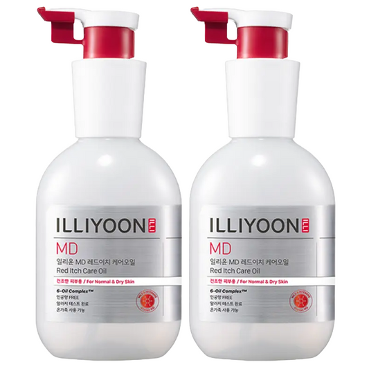 MD Red-itch Care Oil Duo Set (2 x 200ml) ILLIYOON