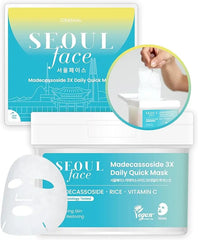 VEGAN SEOUL Face Madecassoside 3X Daily Quick Mask 36stk DERMAL